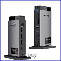 11-in-1 USB C Docking Station with 125W PD3.1 Pass-Through for Mac M1-M4 & Win 11-in-1 USB C Docking Station with 125W PD3.1 Pass-Through for Mac M1-M4 & Win