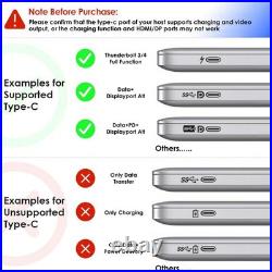 11-in-1 USB C Docking Station with 125W PD3.1 Pass-Through for Mac M1-M4 & Win 11-in-1 USB C Docking Station with 125W PD3.1 Pass-Through for Mac M1-M4 & Win