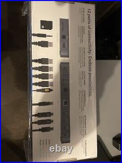 12 Port Thunderbolt 3 USB C Dock OWC Space Grey Docking Station OWCTB3DK12