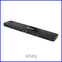 14 Port CLUB3D CSV-1566 Docking Station, 2x USB Type-C, 5x USB Type-A, HDMI/DP