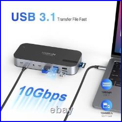 15 in 1 USB C Docking Station Dual Monitor 15 in 1 USB C Docking Station Dual Monitor