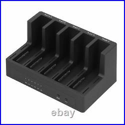 2.5in/3.5in 5 Bay Docking Station USB3.0 SATA SSD/HDD External Duplicator For PC