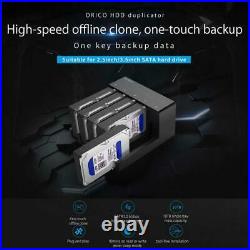 2 Bay 5 Bay Super Speed Usb 3.0 HDD Docking Station Tool Free USB 3.0 To SATA