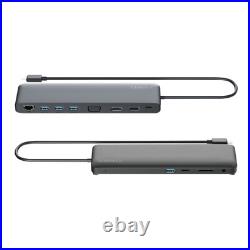 2-POWER USB-C DP1.2 Triple Display Mini Docking Station DOC0118A 2-POWER USB-C DP1.2 Triple Display Mini Docking Station DOC0118A