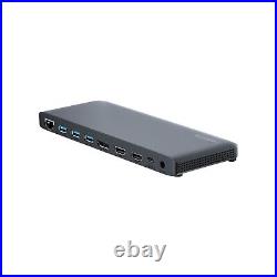2-POWER USB-C Triple Display Docking Station DOC0117A