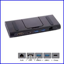 3XUSB 3.1 Type-C USB-C Dock Station to HDMI & Two 3.0 Hub & Ethernet & Pow K5M6