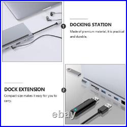 3 pcs Usb Station Dock Extension Portable Docking Station