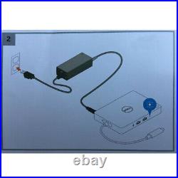 4K USB-Type C Docking Station Port K17A K17A001 5FDDV no Adapter For Dell WD15