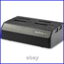 4 Bay SATA HDD Docking Station For 2.5/3.5in SSD/HDDs USB 3.1 USB-C/USB-A