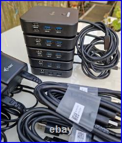 5x i-tec USB-C Dual Display Docking Station with 112W Power 5x i-tec USB-C Dual Display Docking Station with 112W Power