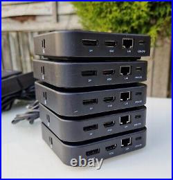 5x i-tec USB-C Dual Display Docking Station with 112W Power 5x i-tec USB-C Dual Display Docking Station with 112W Power