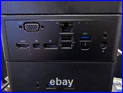 6x Dell K15A with only 4 Chargers power supply Thunderbolt Docking Station USB C
