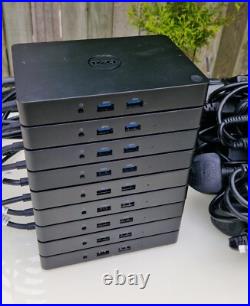 9x Dell WD15/K17A 4K USB-C DELL Docking Station USB 3.0 180W PSU HDMI 9x Dell WD15/K17A 4K USB-C DELL Docking Station USB 3.0 180W PSU HDMI