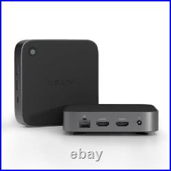 AITEK Docking Station Dual Monitor 9-in-1 Usable Ports for Windows