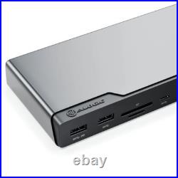 ALOGIC DV4 Universal Quad Display Docking Station with 100W Power Delivery ALOGIC DV4 Universal Quad Display Docking Station with 100W Power Delivery