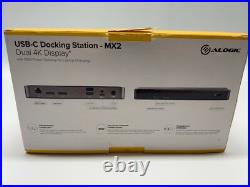 ALOGIC MX2 USB Docking Station Dual 4K DUPRMX2 New Box Marked RRP = £199.99 ALOGIC MX2 USB Docking Station Dual 4K DUPRMX2 New Box Marked RRP = £199.99
