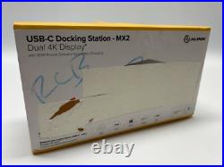 ALOGIC MX2 USB Docking Station Dual 4K DUPRMX2 New Box Marked RRP = £199.99 ALOGIC MX2 USB Docking Station Dual 4K DUPRMX2 New Box Marked RRP = £199.99
