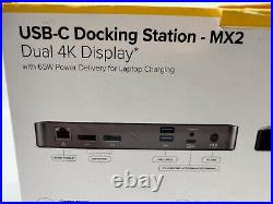 ALOGIC MX2 USB Docking Station Dual 4K DUPRMX2 New Box Marked RRP = £199.99