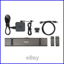 ASUS USB3.0 HZ-3B Laptop Notebook Docking Station USB 3.0 DVI HDMI Audio LAN