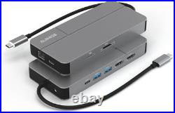 AUIMCE Mac Docking Station Dual Monitor 2 HDMI USB-C for MacBook & Windows AUIMCE Mac Docking Station Dual Monitor 2 HDMI USB-C for MacBook & Windows