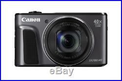 A Canon Powershot SX720 HS Digital Compact Camera 40x 20MP Black