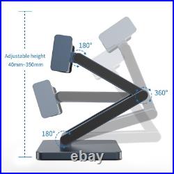 Adjustable 8-In-1 USB-C Hub Stand Foldable Docking Station With HDMI, USB, ETC Adjustable 8-In-1 USB-C Hub Stand Foldable Docking Station With HDMI, USB, ETC