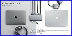 Alogic Triple 4K Display Universal Laptop Docking Station DX3 Apple Microsoft