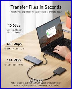 Anker 565 11-in-1 USB-C Hub, Docking Station with 10 Gbps USB-C & USB-A Data Anker 565 11-in-1 USB-C Hub, Docking Station with 10 Gbps USB-C & USB-A Data