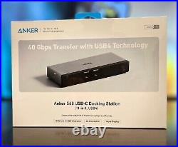 Anker 568 USB-C Docking Station (11-in-1, USB4), Up to 100W Charging for Laptop