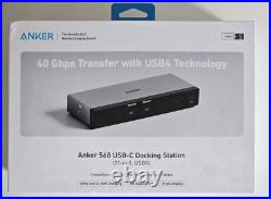 Anker 568 USB-C Docking Station (11-in-1, USB4) Up to 100W Charging for Laptop