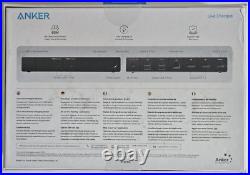 Anker 568 USB-C Docking Station (11-in-1, USB4) Up to 100W Charging for Laptop
