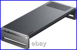 Anker 675 USB-C Docking Station 12-in-1 Monitor Stand with Wireless Charging