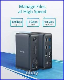 Anker A8392 Docking Station PowerExpand 13-In-1 USB-C Dock For USB-C Laptops New