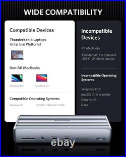 Anker Apex 777 Thunderbolt 4 / USB-C Docking Station 12-in-1