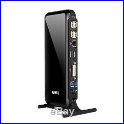 Anker Dual Display Universal USB 3.0 Docking Station with DVI/HDMI 6 USB ports