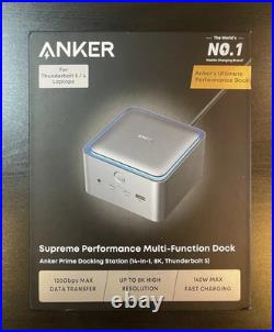 Anker Prime Docking Station (14-in-1, 8K, Thunderbolt 5)- NEW SEALED