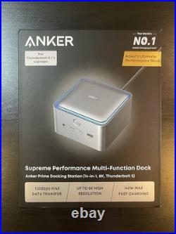 Anker Prime Thunderbolt 5 Docking Station 14-in-1 for Mac PC 8K Triple Monitors Anker Prime Thunderbolt 5 Docking Station 14-in-1 for Mac PC 8K Triple Monitors