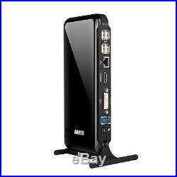 Anker USB 3.0 Dual Display Universal Docking Station with DVI/HDMI of up to