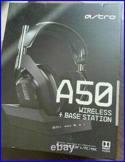 Astro A50 Gen 4 Wireless Gaming Headset & Base Dock Station PC, PS4 & PS5