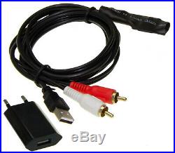 BLUETOOTH Interface MP3 USB Stecker 230V #5054 Cinch HiFi System Soundbar wird