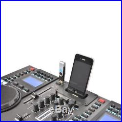 B-WARE PROFI DOPPEL CD MP3 PLAYER iPOD DOCK STATION USB MIDI DJ CONTROLLER