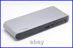 Belkin F4U097 Thunderbolt 3 Dock Pro Dual 4K 60Hz 40Gbps USB-C 85W PD, 170W PSU