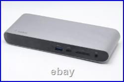 Belkin F4U097 Thunderbolt 3 Dock Pro Dual 4K 60Hz 40Gbps USB-C 85W PD, 170W PSU