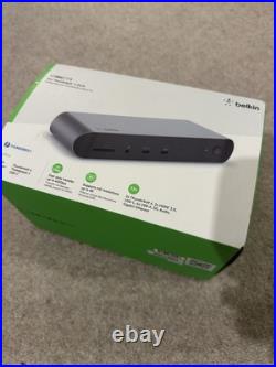 Belkin Thunderbolt 4 Dock Pro Single 8k @ 30hz Dual 4k Display Docking Station