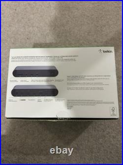 Belkin Thunderbolt 4 Dock Pro Single 8k @ 30hz Dual 4k Display Docking Station