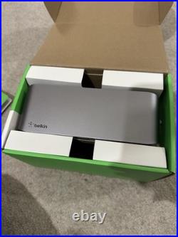 Belkin Thunderbolt 4 Dock Pro Single 8k @ 30hz Dual 4k Display Docking Station