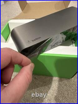 Belkin Thunderbolt 4 Dock Pro Single 8k @ 30hz Dual 4k Display Docking Station