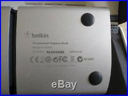 Belkin Thunderbolt Express USB 3.0 Docking station for Mac MacBook Pro- F4U055