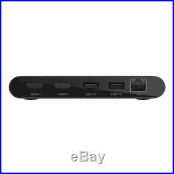 Belkin USB-C Thunderbolt 3 MACBOOK/WINDOWS/ Docking Station DUAL 4K HDMI 2X USB3