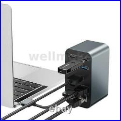 BlitzWolf 15 in 1 USB-C Docking Station Super Hub 4K HDMI Video Output 1000Mbps